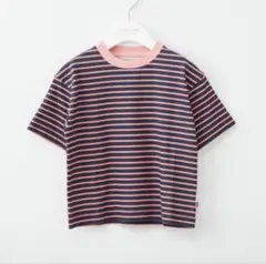 CIAOPANIC TYPY USAコットンマルチボーダーTeeのサムネイル