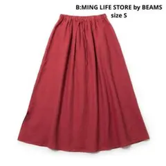 B:MING LIFE STORE by BEAMS　リネンフレアスカート