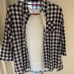 チェックシャツ　セット　美品　　コムサのサムネイル