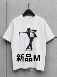 即日発送！マイケルジャクソン プリントTシャツ ホワイトM