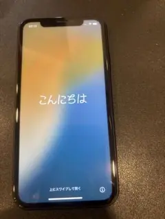 iPhone XR 128GB ブラックSIMロック解除済み　ジャンク　JUNK