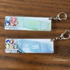 【新品】チュウニズムプロセカ Aime＆アクリル ナイトコード＋Leoneed 新品]チュウニズム プロセカ ニーゴ Aimeカード&アクリルパス