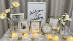 結婚式　ウェルカムスペース　セット売り