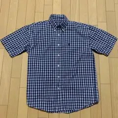 90s】ポロバイラルフローレン 開襟シャツ 刺繍ロゴ XLサイズ ADAMS