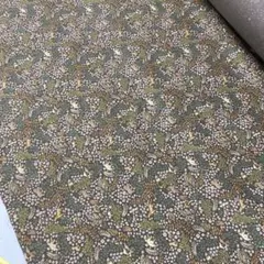 プリント生地 1メートル 森と動物 ブラウン リバティ