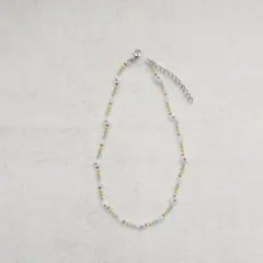 ビーズネックレス　チョーカー　ハンドメイド　No.5