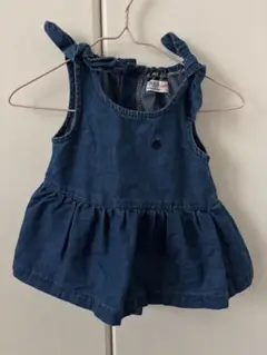 Polo baby デニムロンパース 70