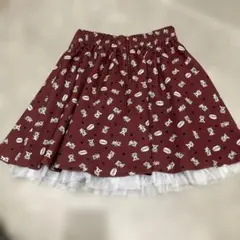 アンクルージュ　スカート　クマ　フリルのサムネイル
