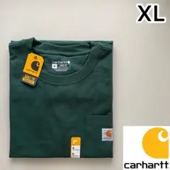 ⑧XL 新品 carhartt カーハート 緑 グリーン 半袖 Tシャツ 正規品