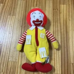 マクドナルド　ドナルド　ぬいぐるみ　レトロ