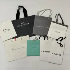 ブランド紙袋8点セット