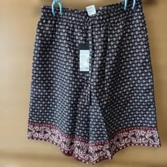 極美品 DOLCE&GABBANA 40 花柄ジャガード 刺繍 クロップドパンツ 