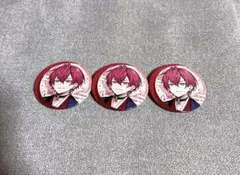 騎士X New Year グッズ 缶バッジ ばぁうくん 和装等身