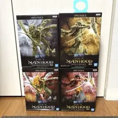 ワンピース　フィギュア　MANHOOD ４体セット　ロジャー　ニューゲート