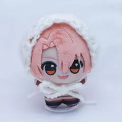 ちびぐるみ ぬい服 バブーシュカ ホワイト