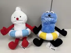パペットスンスン うきわBIGぬいぐるみ 全2種セットのサムネイル