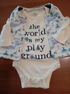 babyGap ベビー服 ロンパース とベスト 3-6ヶ月