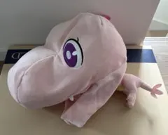 ドラえもん　のび太と新恐竜　ピンクの恐竜 かぶりもの