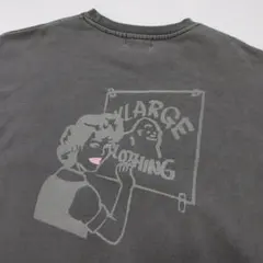 強フェード　X-LARGE　バックプリント　プルオーバースウェット　L