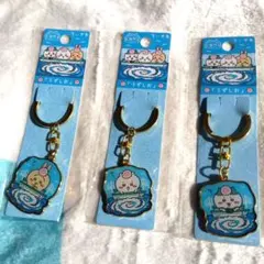 個数限定！ちいかわハチワレうさぎ ご当地限定ダイカットキーホルダー 3点セット