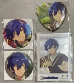 あんスタ ジュン 漣ジュン 心光印彩 イベコレ 缶バッジ 出会いチェキ