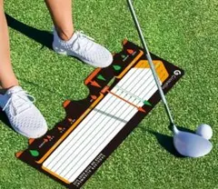 ゴルフ練習器具　アドレスシート