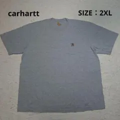 Carhartt カーハート ポケット ロゴ Tシャツ 2XL