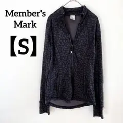 Member's Mark 【S】　パーカー　スポーツ　黒　ブラック　ジャージ