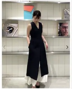 [新品未使用品]styling/ プリーツシアー2WAYワンピース