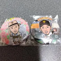 読売ジャイアンツ赤星優志缶バッジ