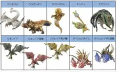 モンスターハンター モンスター図鑑Ⅲ 4体まとめ売り　フィギュア