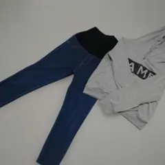 【 マタニティパンツ】と【長袖パーカー】セット売り