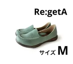 Re:getA リゲッタ R302 ドライビングローファー　ライトブルーMサイズ