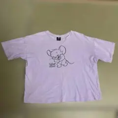 中古　トムアンドジェリー　Tシャツ　ラベンダー　160のサムネイル