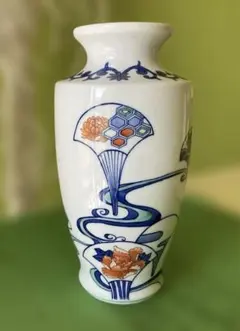 鍋島魯山　陶器花瓶