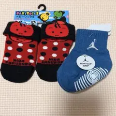 NIKE ジョーダン　ベビー靴下　さるぼぼ靴下付き
