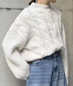 新品 ❤︎ リエディ　ニット　トップス　アウター　L