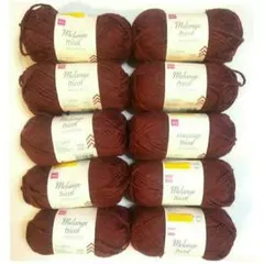 【専用出品】メランジトリコ ガーネット 約45(約81m)×2玉