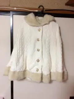 セシル ポンチョ ホワイト