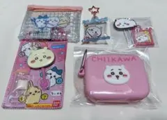 ちいかわ　カラビナつきミニシリコンポーチ等6点セット