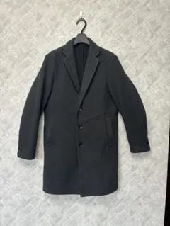 ★ベイクルーズ★ダークグレー チェスターコート INHERIT M