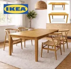 IKEA イケア　BJURSTA ビュースタ 伸長式テーブル エクステンションのサムネイル
