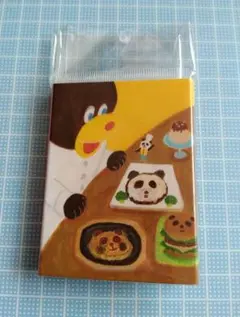 同梱で10%引! パンダのおさじとフライパンダ ☆ パタパタ付箋 B