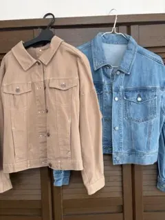 デニムジャケット 2個セット 単品可能