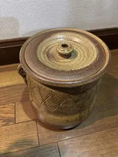 伊賀焼 松本央造 桃青窯 水指 茶道具 焼き物 箱付き - メルカリ