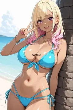 m2278 AIイラスト　かわいい　A4ポスター
