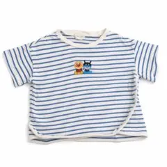 アンパンマン 半袖Tシャツ ボーダー 95 ベビー キッズ 男の子 女の子