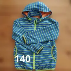 キッズ BRAN SHES フード付きジャケット 140 フード収納付き