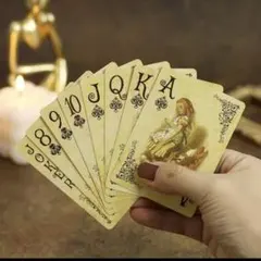 ​不思議の国のアリス トランプ レトロ風 アンティーク調　アリス プレゼント