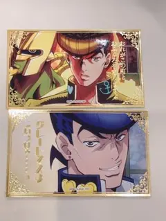 東方仗助 ジョジョワールド　 THE JOJO WORLD 場面写真ステッカー